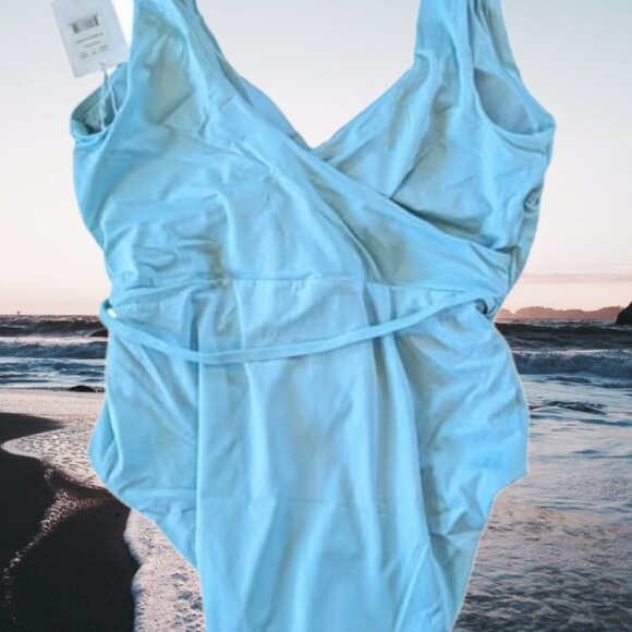 Andie Swim The Belmar One Piece Cablu Eco Nylon Size Large - Picture 3 of 11
